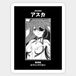 Asuka Langley Neon Genesis Evangelion Sticker